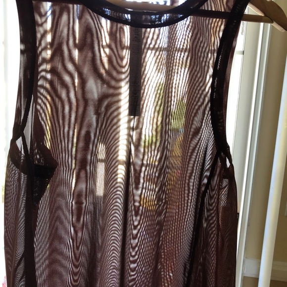 Chocolate 🍫 Lululemon 🍋Mesh Tank - Picture 3 of 5